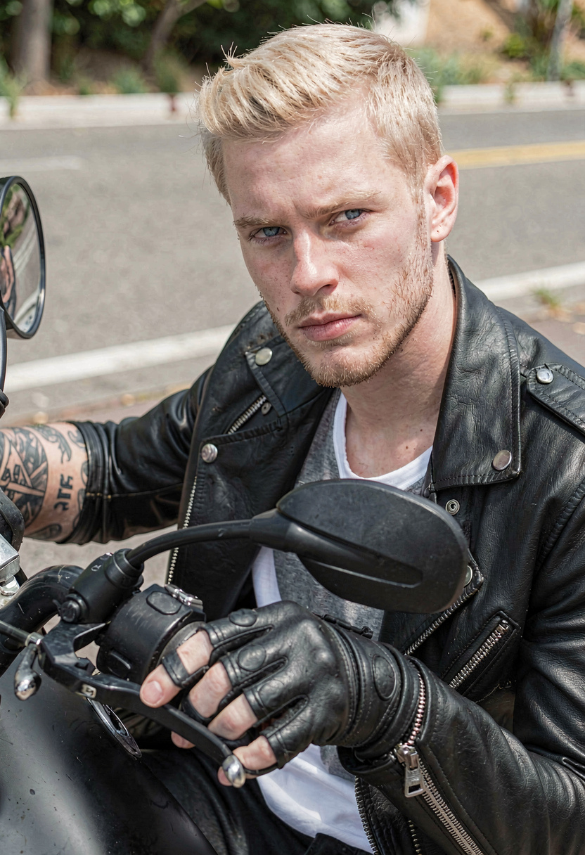 Vincent "Viper" Steele | Grim Jackals MC - AI Character