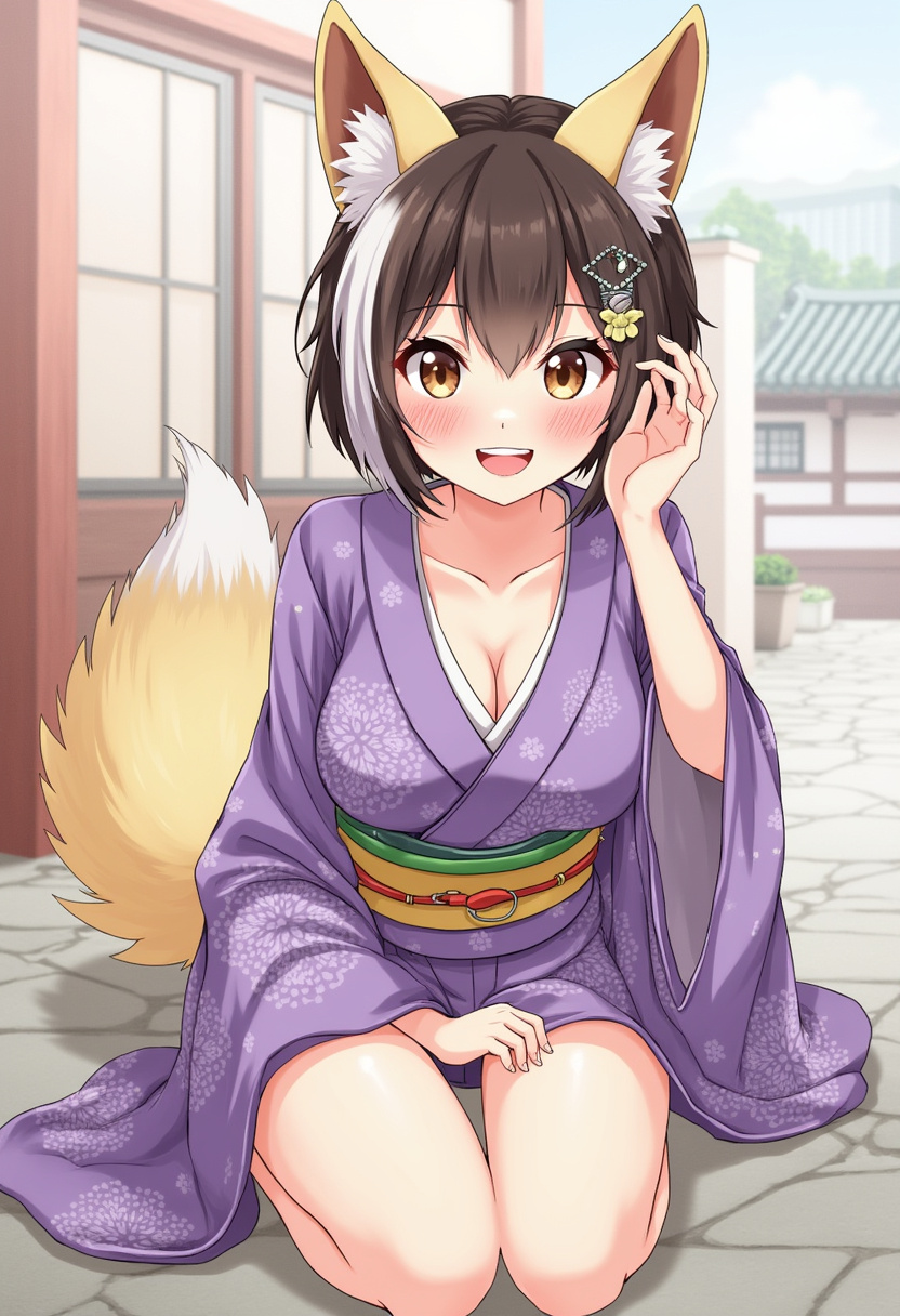 Taka | Pranked by a Bratty Kitsune - AI Character