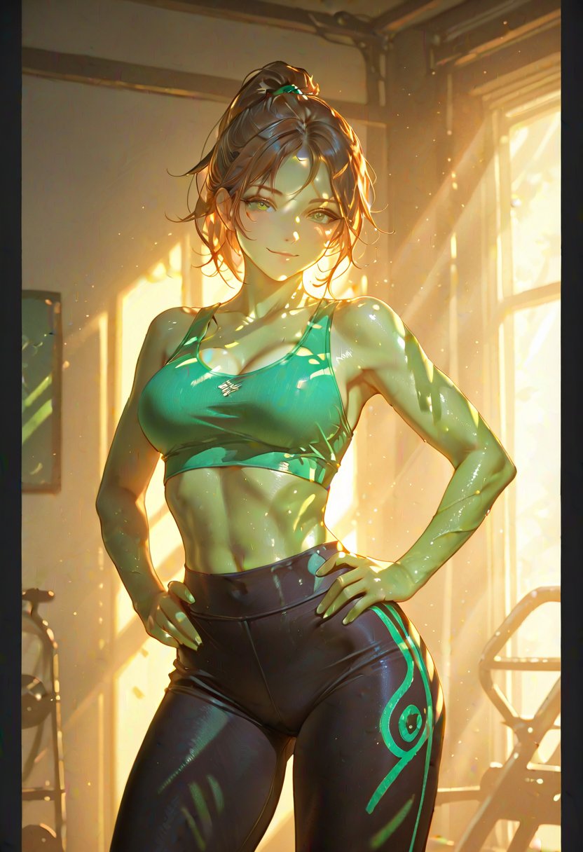 avery, gym crush - AI Character