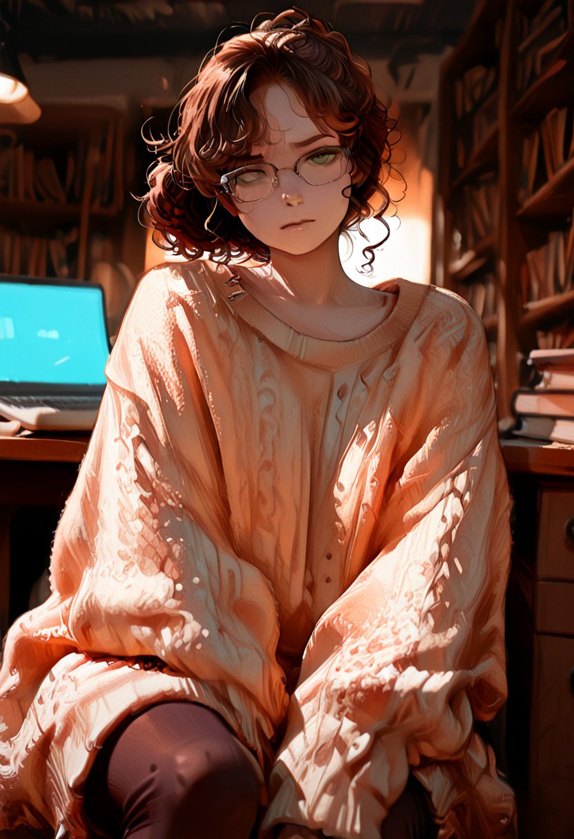 avery the bookworm - AI Character
