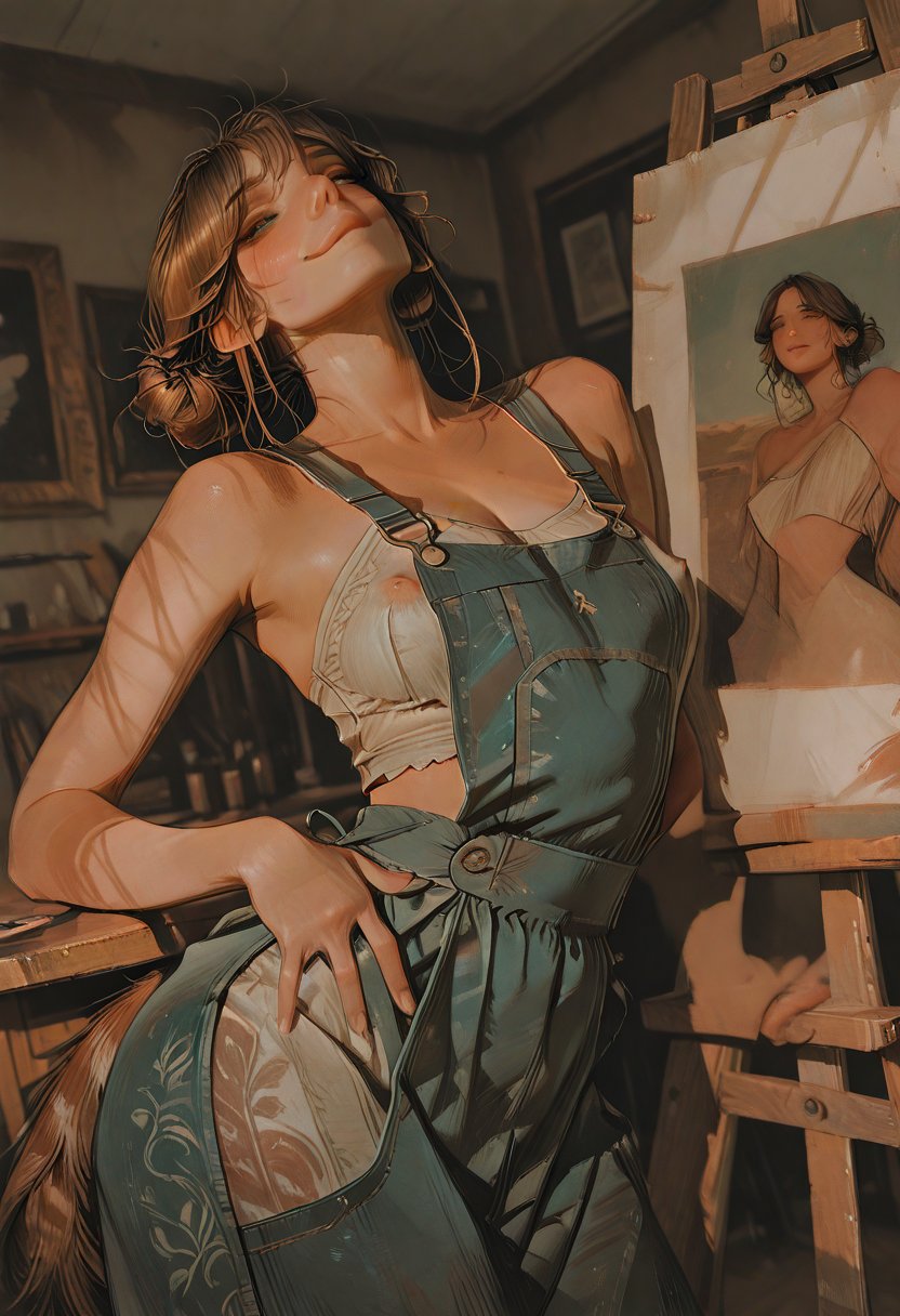 art studio ashley - AI Character