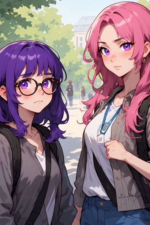 College’s Most Feared and Shy - AI Character