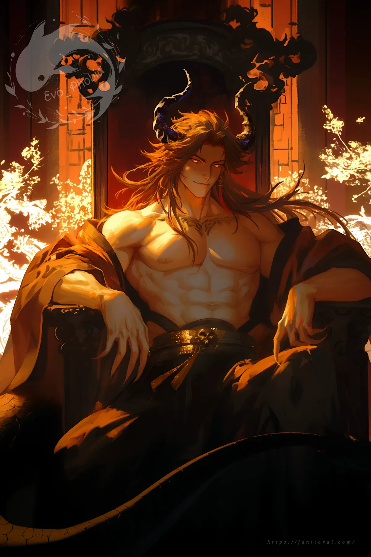 Fire Dragon |♡| Agias - AI Character profile