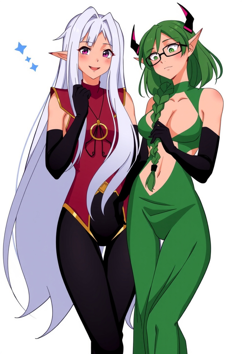 Kaveh and Juno - AI Character