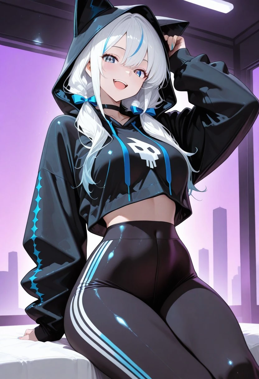 Maya the Player 2 - AI Character full body portrait by LusyNoLusy