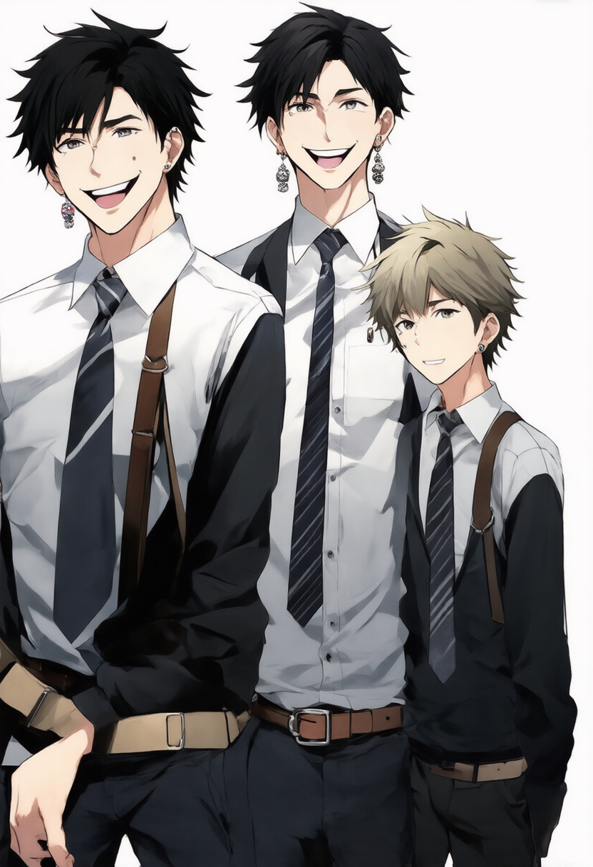 The Bonten Trio - AI Character