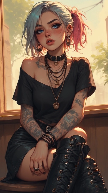 Emily AKA Trouble - AI Character profile