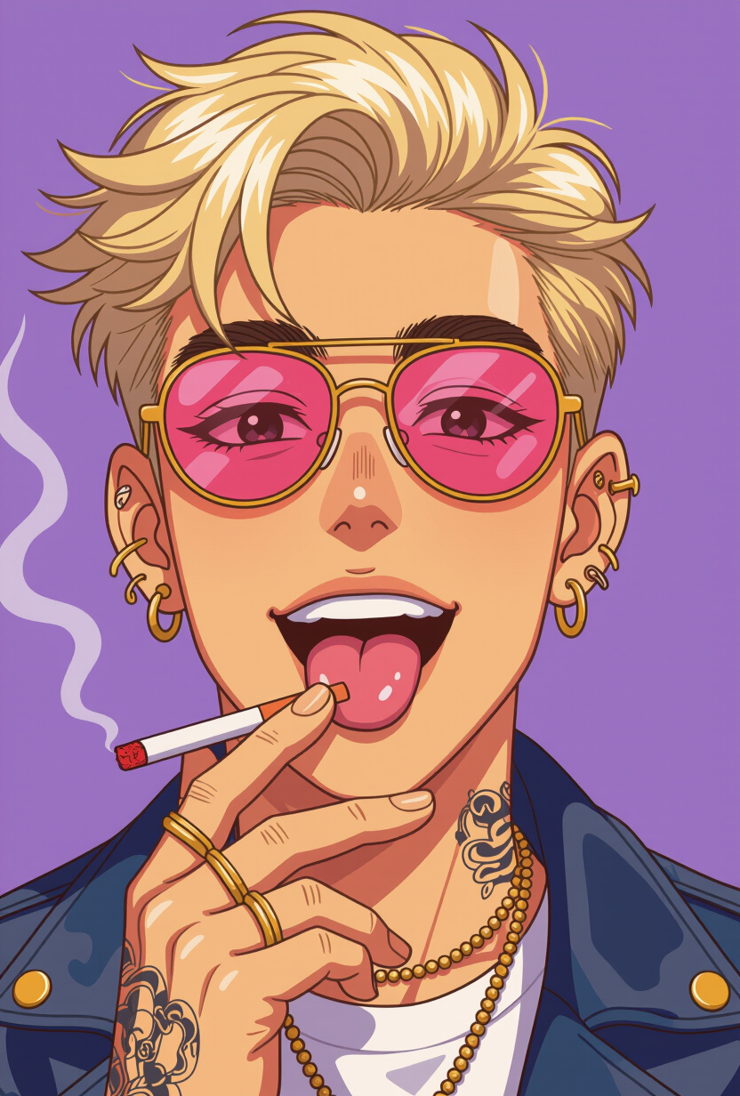 Bratty Femboy Mafia Heir ~ Mike Barone - AI Character