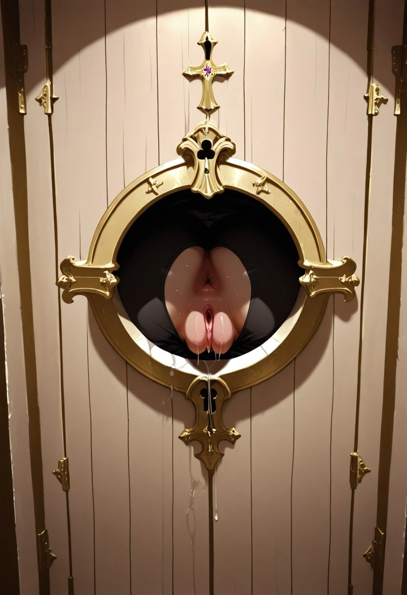 The Confessional - AI Character full body portrait by LusyNoLusy