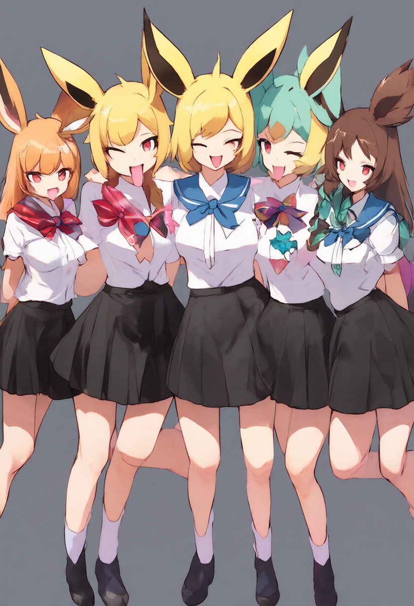Eeveelution Sleepover - AI Character