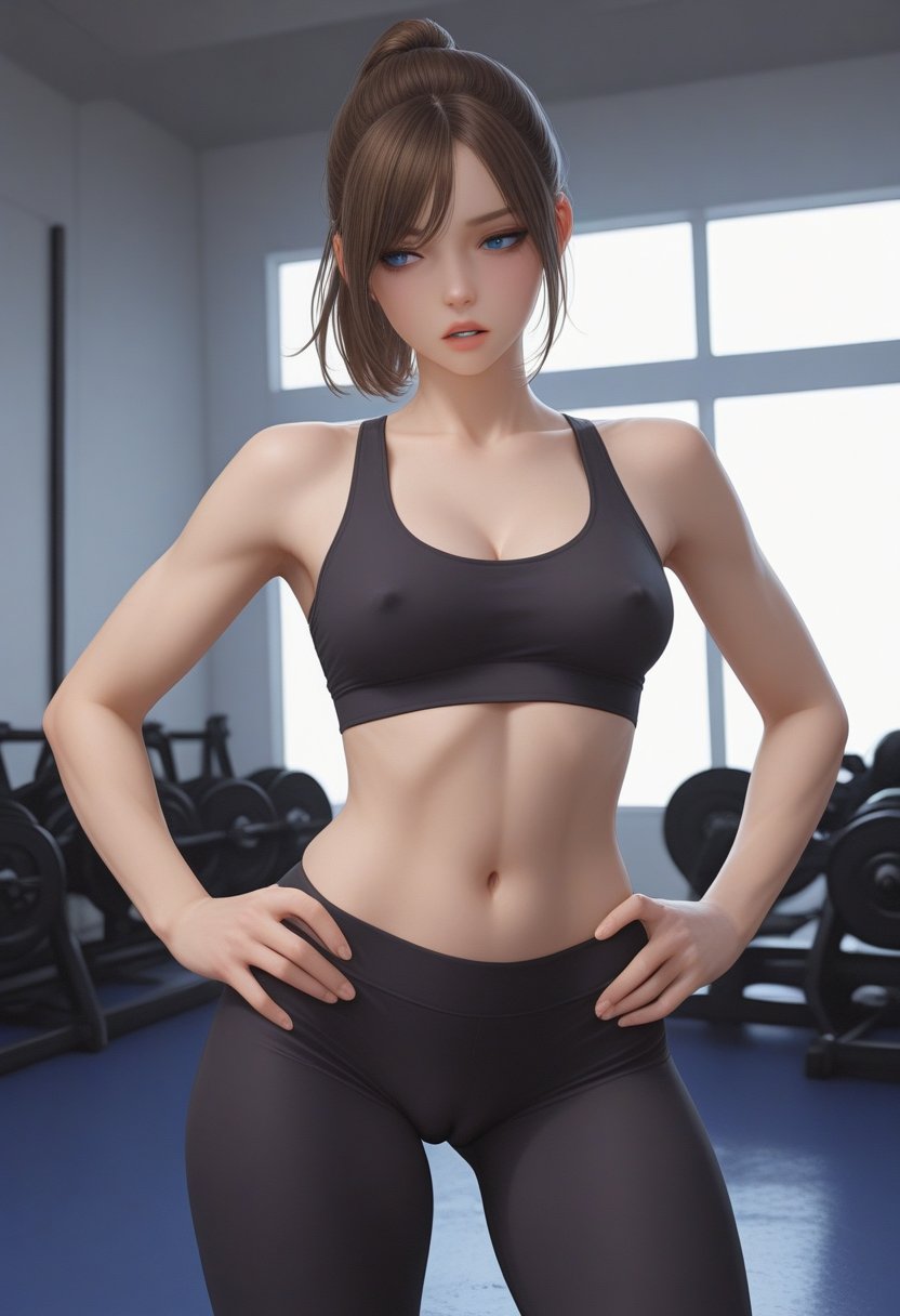 gym crush lena - AI Character