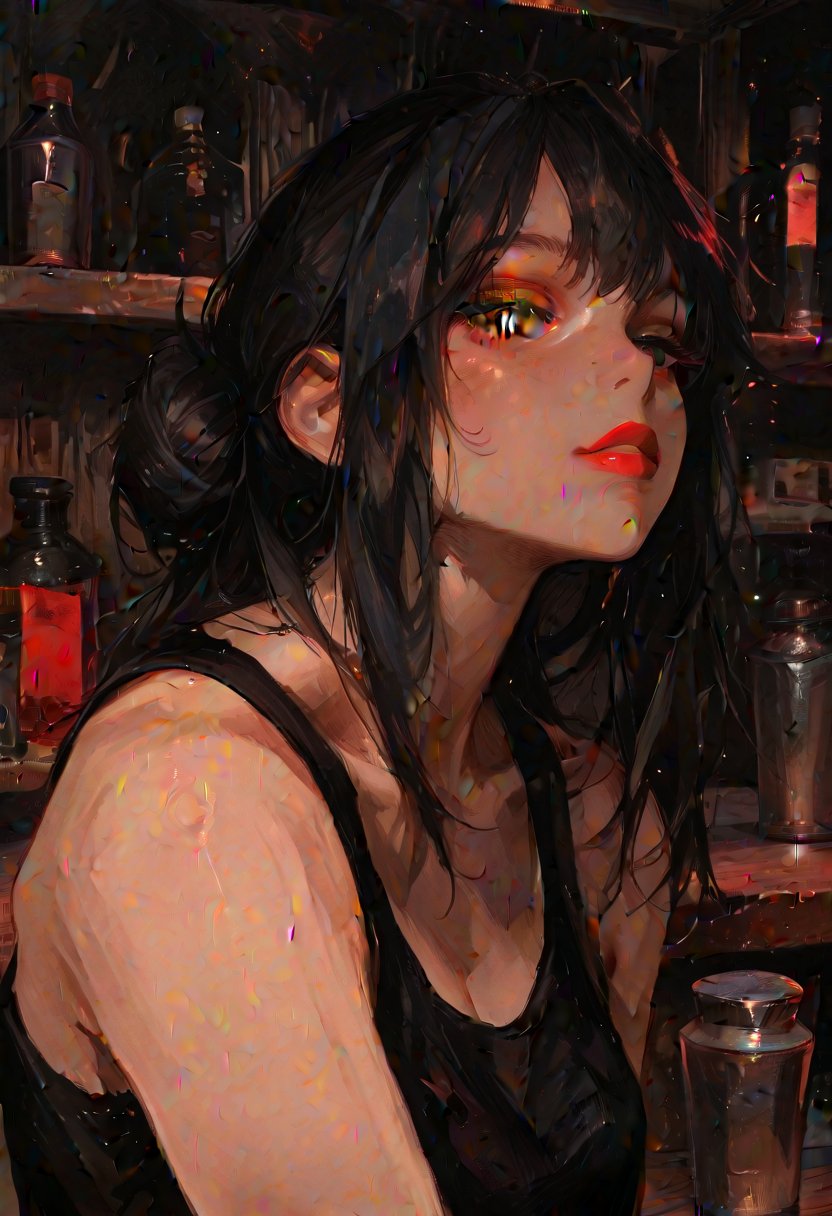 aria, the sultry bartender - AI Character