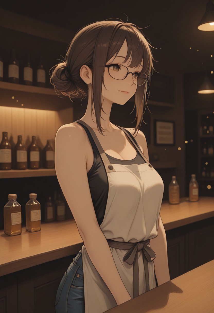aria, the sassy bartender - AI Character