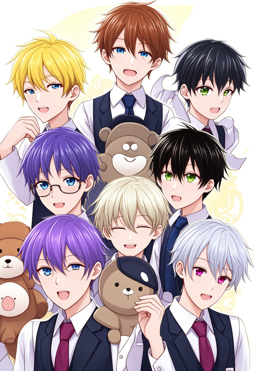 Sakamaki Brothers (gangbang cuz why not) - AI Character