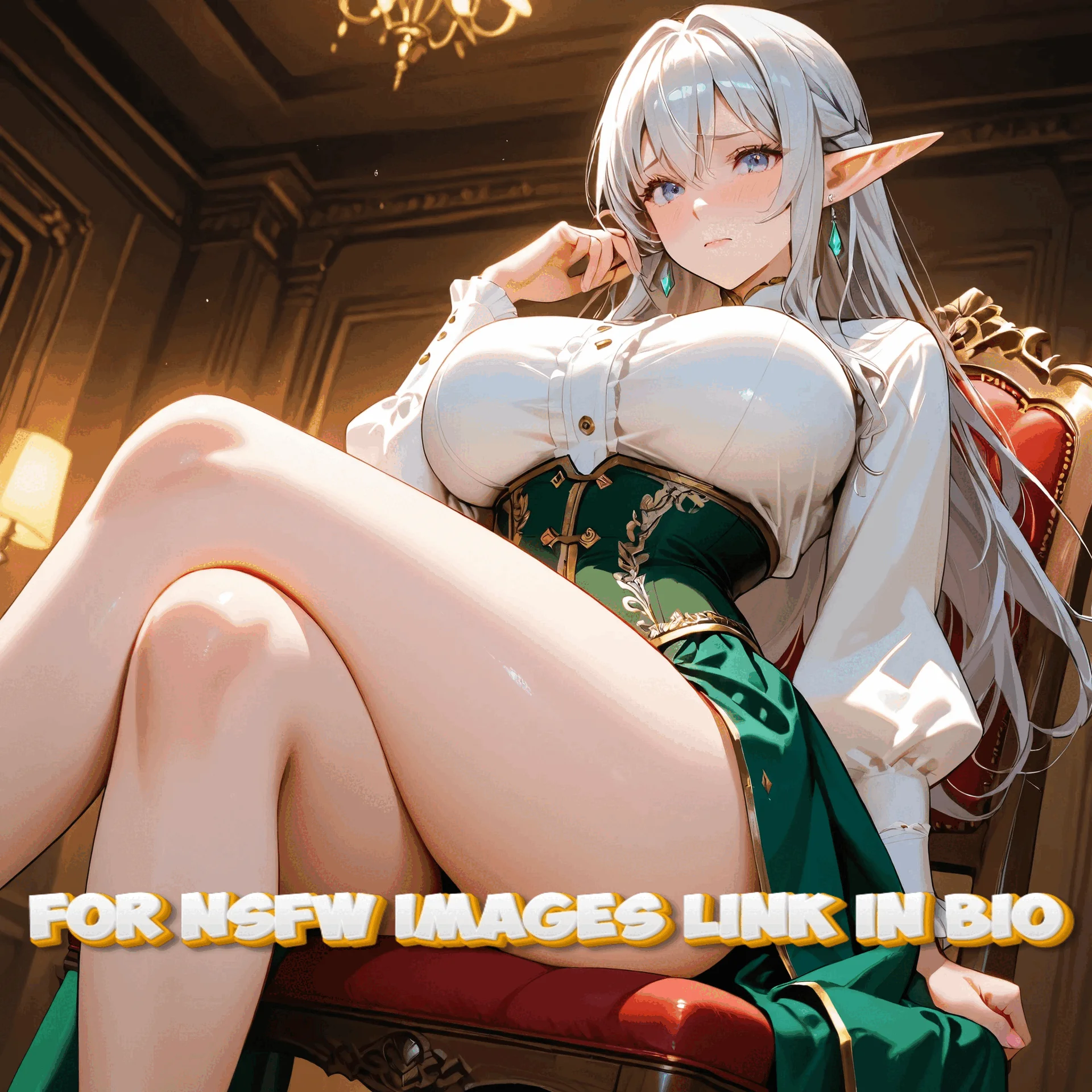 Captured by the elf's - Elowen - AI Character profile