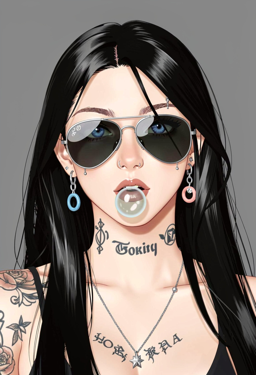Angelica/Delinquent Best Friend - AI Character