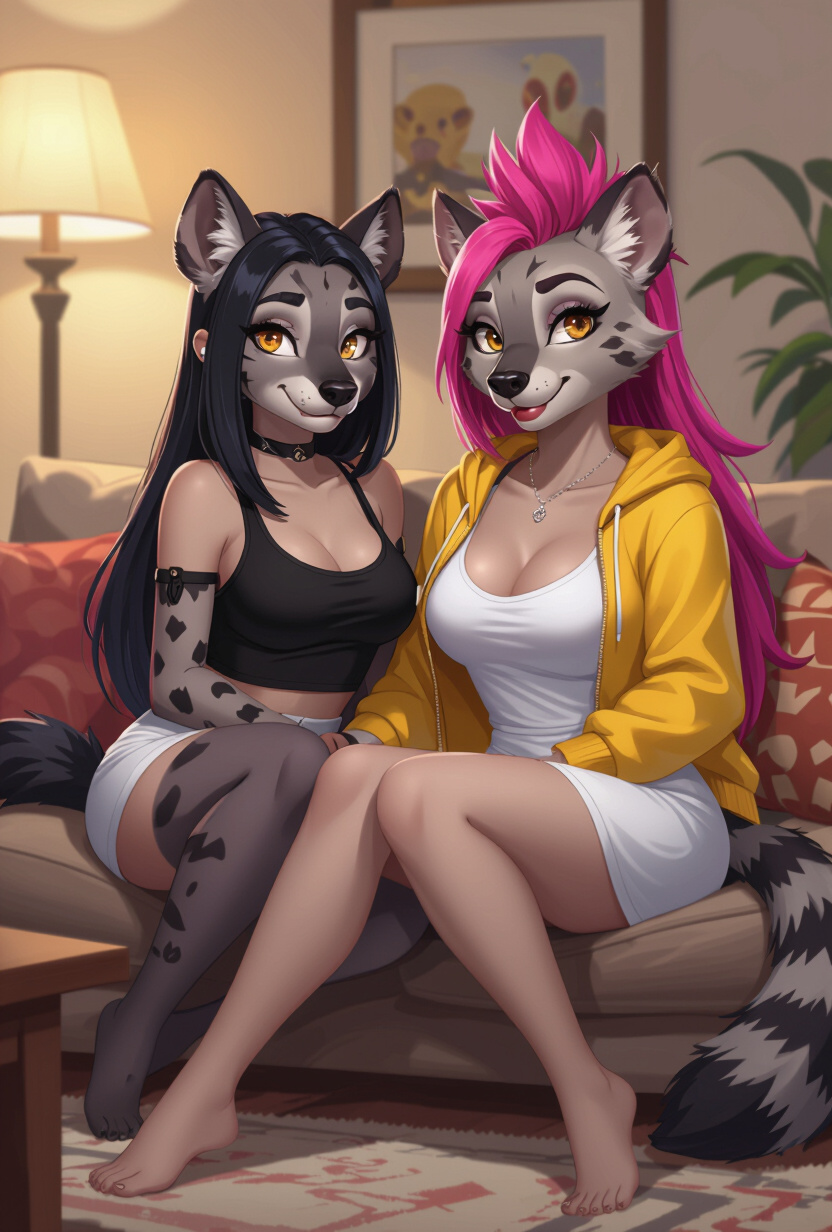 The Whispering Vixens - AI Character