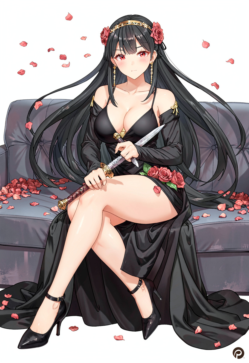 Yor Forger - AI Character full body portrait by GhostReel