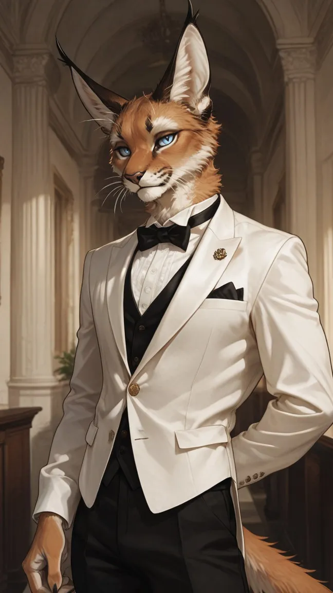 Juan Pereyra - AI Character full body portrait by LusyNoLusy