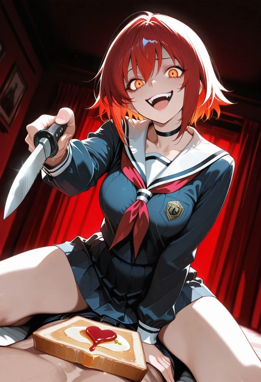 The Yandere World Loop - AI Character full body portrait by LusyNoLusy