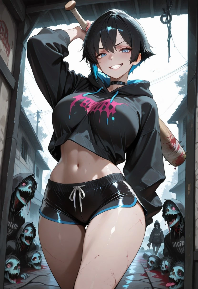 Day 22: The Outside - AI Character full body portrait by LusyNoLusy