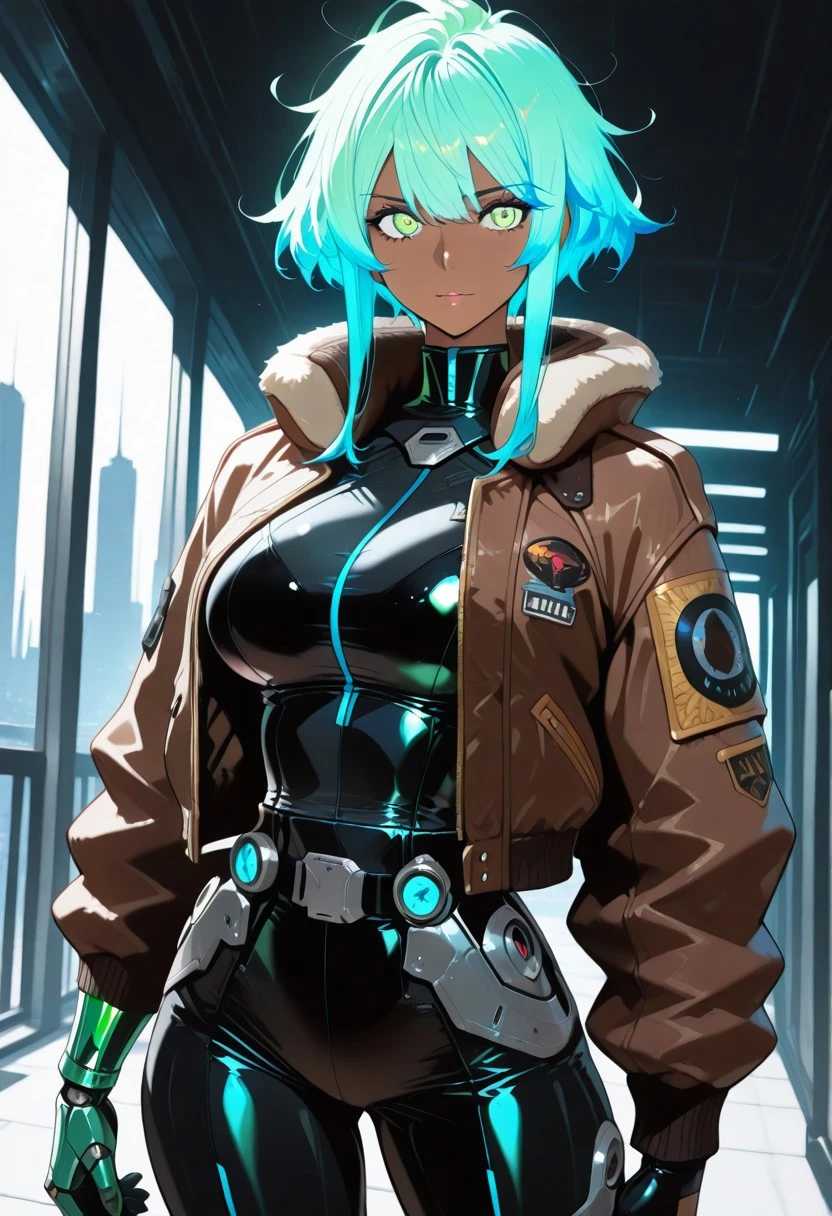 The Rookie Protocol - AI Character full body portrait by LusyNoLusy