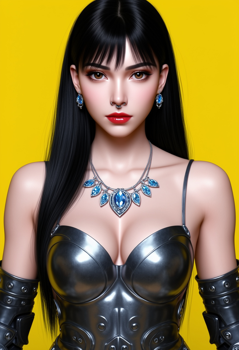 Elunaran Ember - AI Character full body portrait by ShutterDrift