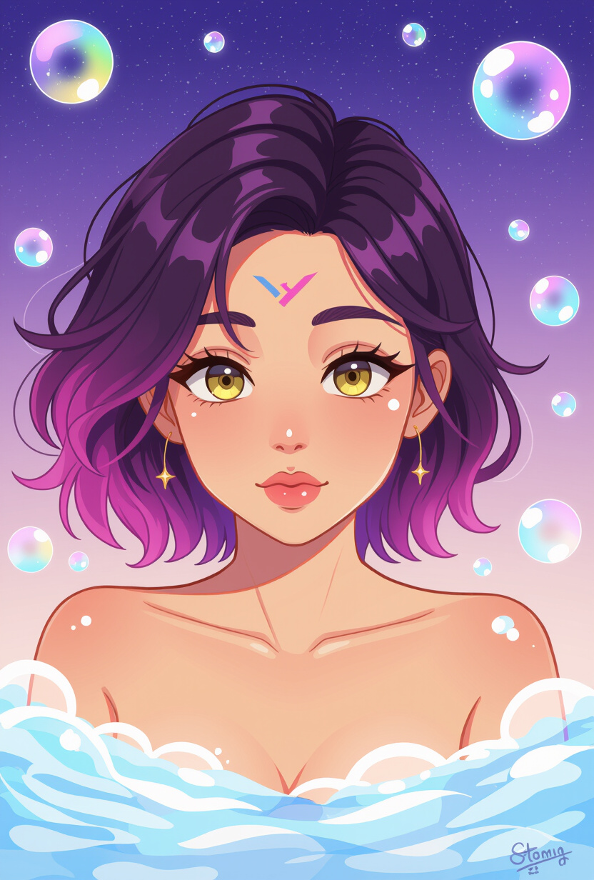 Velvet Lilac - AI Character