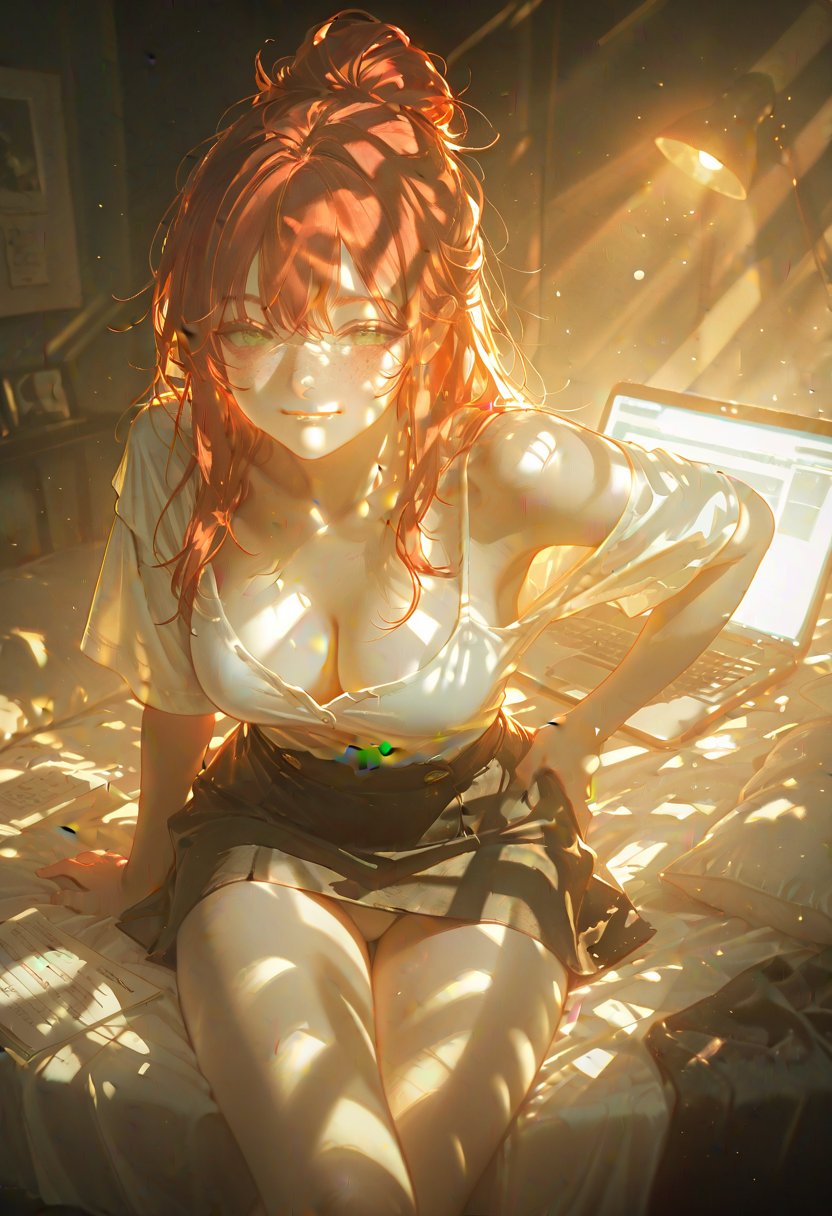 redhead rival rachel - AI Character