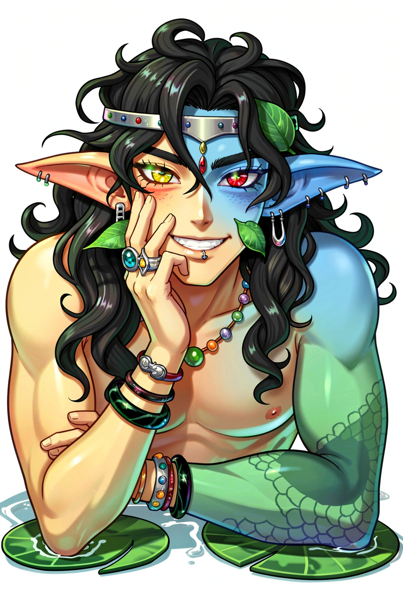 Zeya | Voyeuristic Naga prince - AI Character
