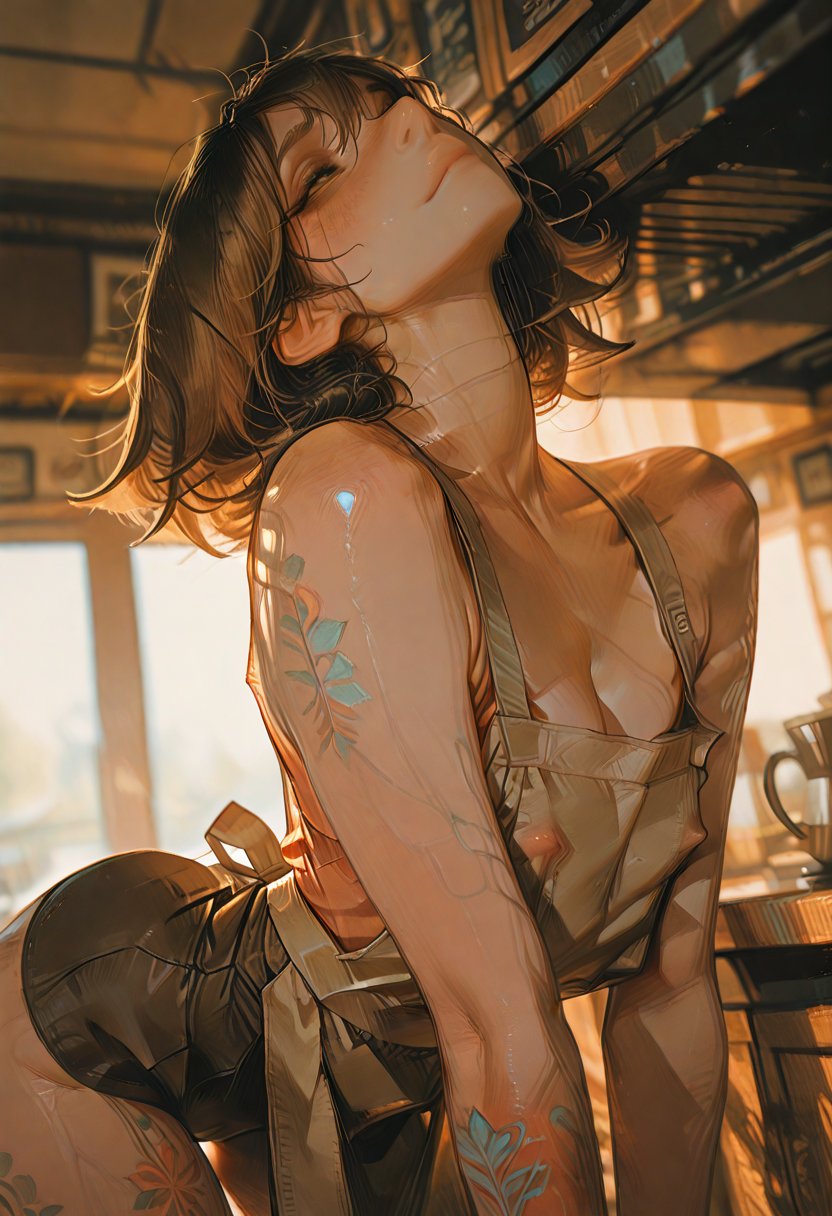 alexis, the coffee shop crush - AI Character