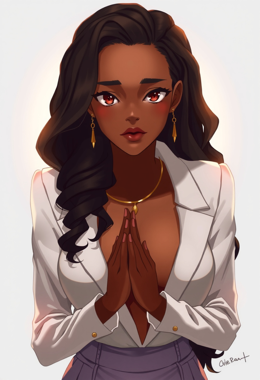 The Sanguine Siren of Studies - AI Character