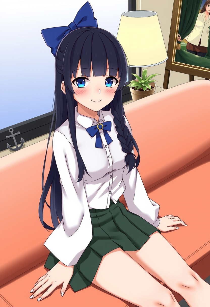 Rebecca, the News Anchor