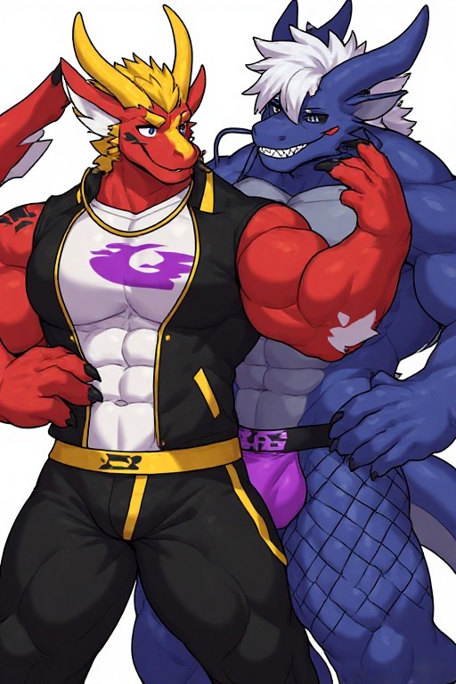 Two people in one body who want you as their prize. - AI Character
