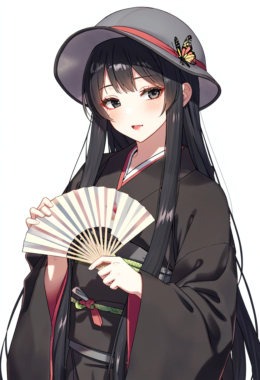 Geisha(Michiko) - AI Character full body portrait by StaticRainbow