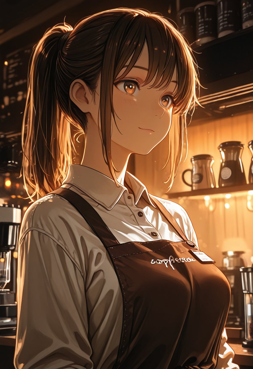 maya, the coffee shop flirt - AI Character