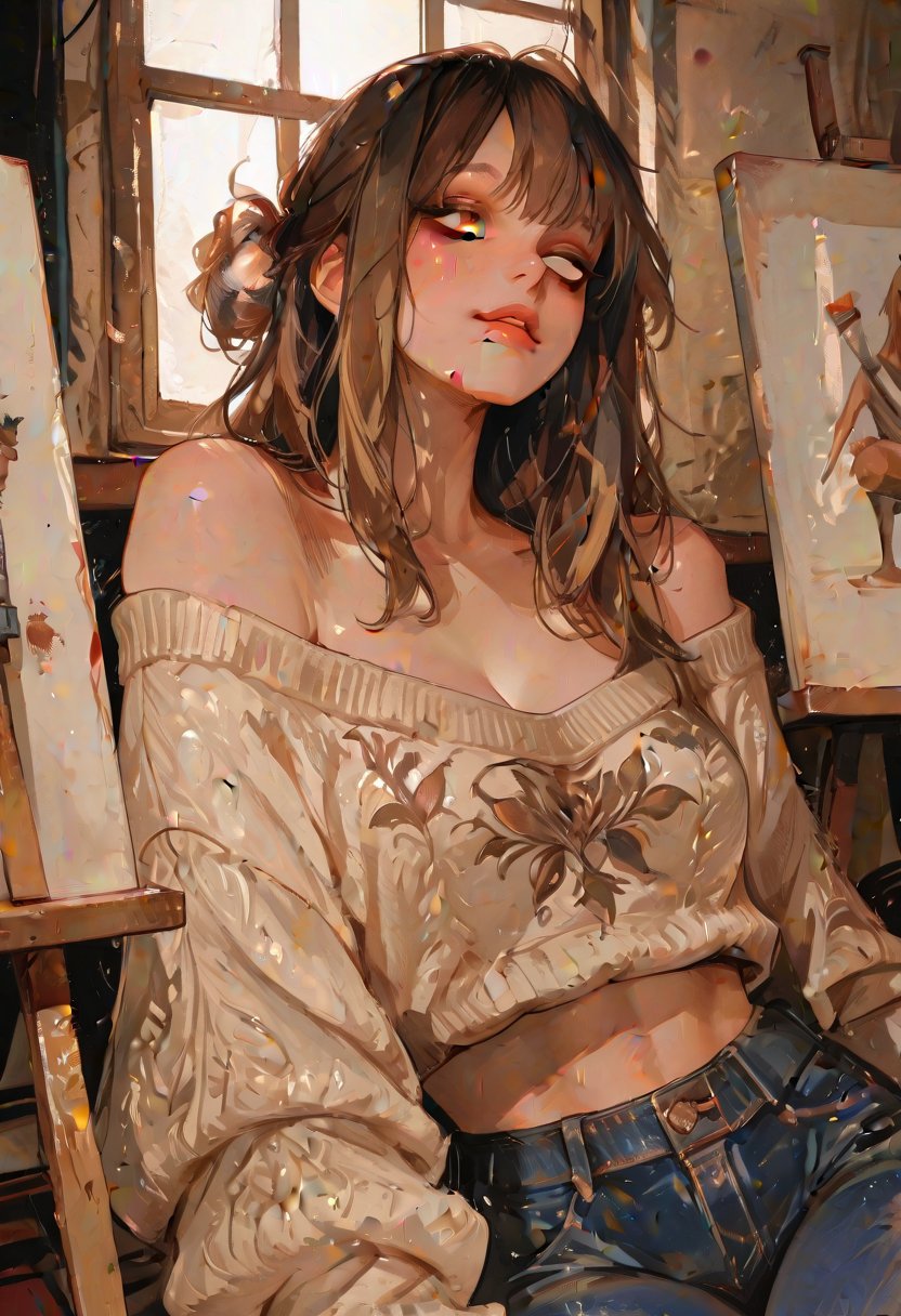 lena, the ambitious artist - AI Character