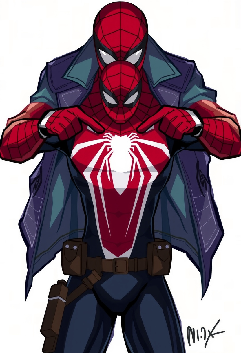Deadpool & Spiderman - AI Character