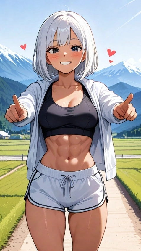 Hannah Klein - AI Character full body portrait by LusyNoLusy