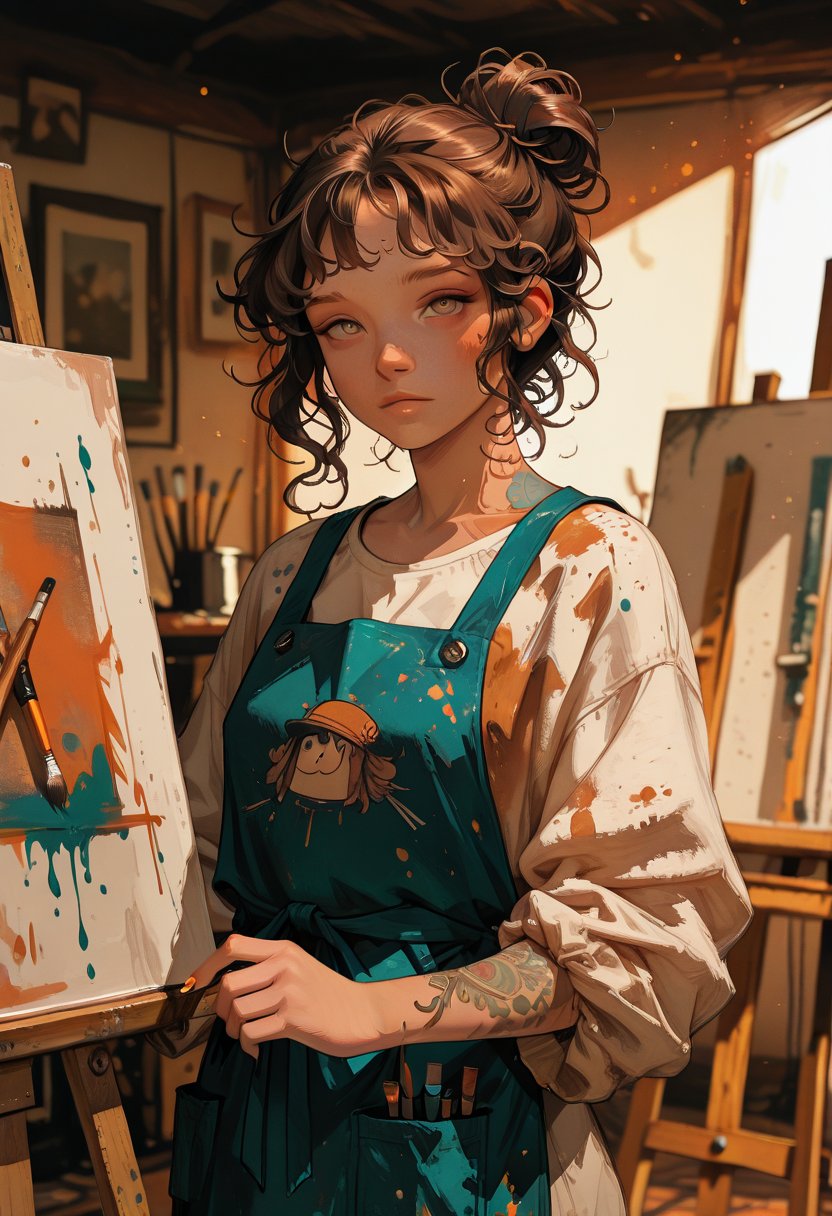 avery, the artistic ex - AI Character