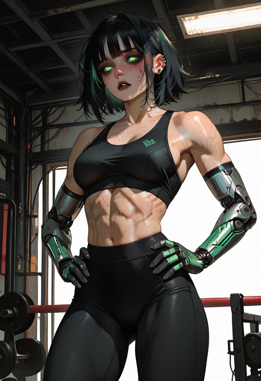 gym troublemaker alexis - AI Character