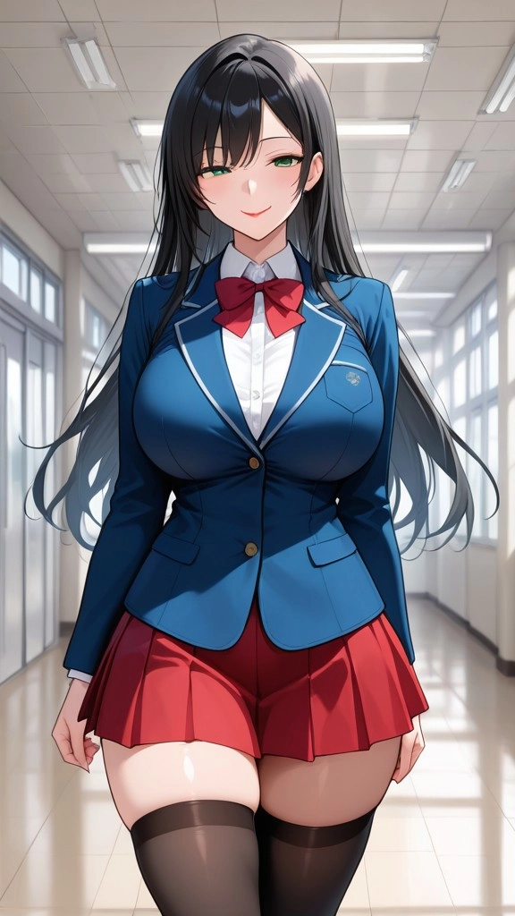 Elizabeth “Hot and Pervert” - AI Character full body portrait by LusyNoLusy