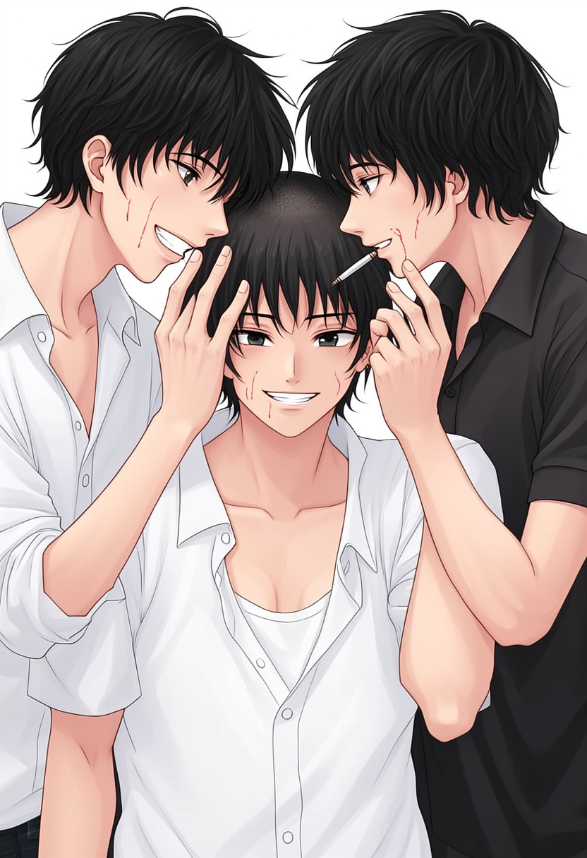 TROUBLEMAKER | Evan Peña - AI Character profile