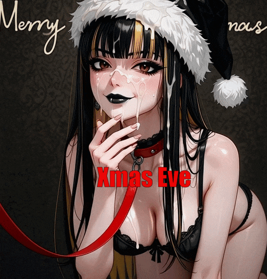 Xmas Eve | Dark Christmas - AI Character full body portrait by LusyNoLusy