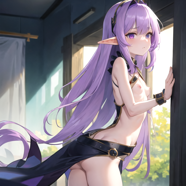 Silk, A Slave Gift - AI Character