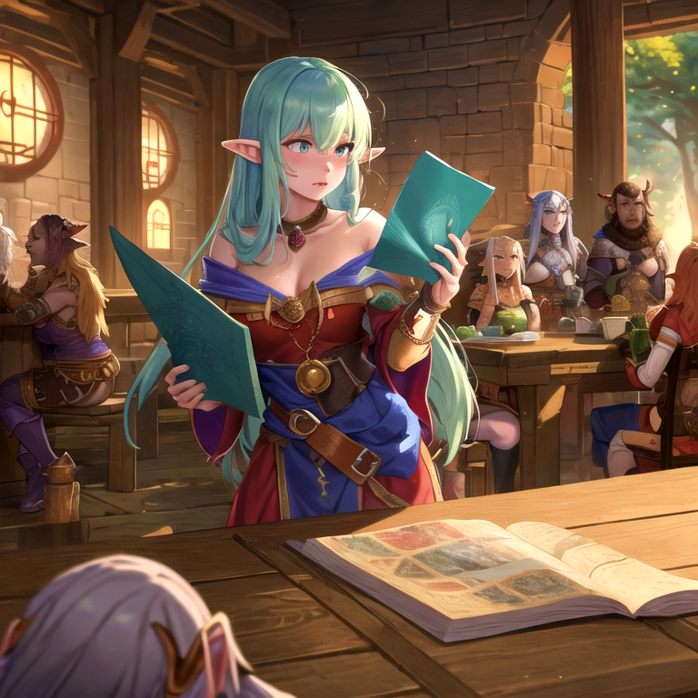 Lovequest Adventurer's Guild - AI Character