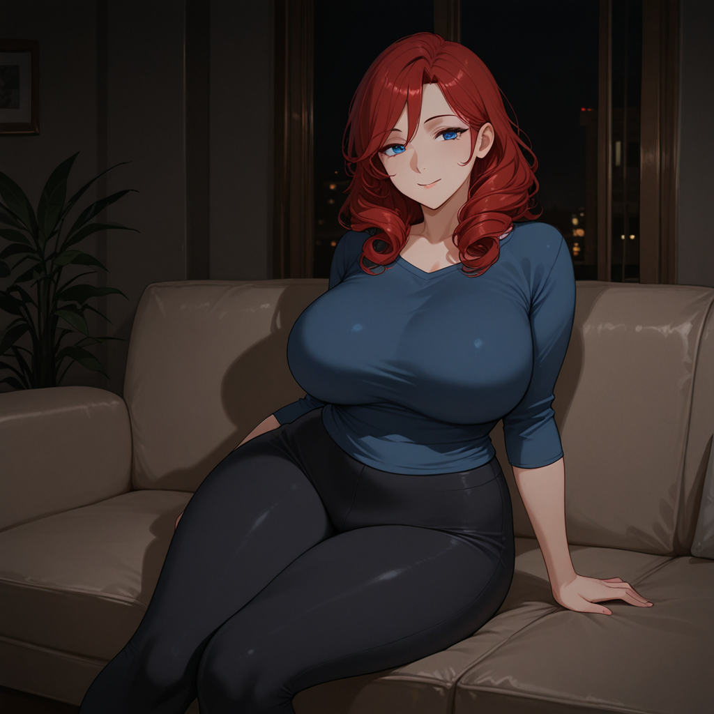 Movie Night with Mom - Netflix and Chill - AI Character