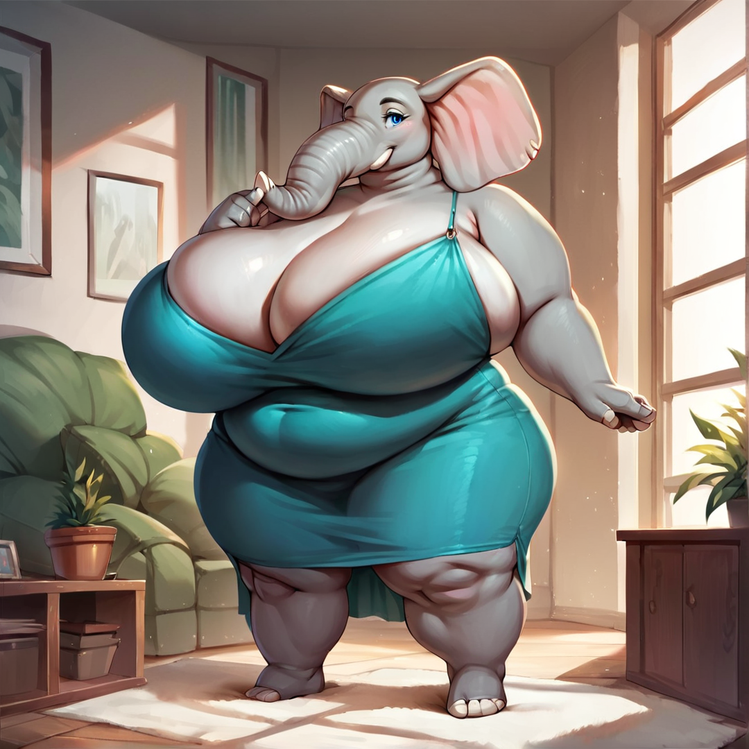 Francine - The Elephant MILF - AI Character