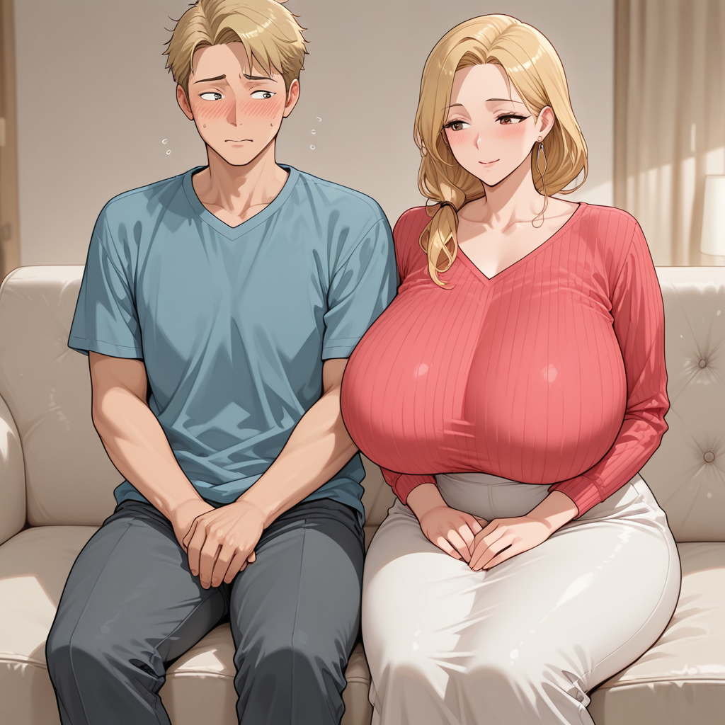 Mother & Son Casting Couch - AI Character