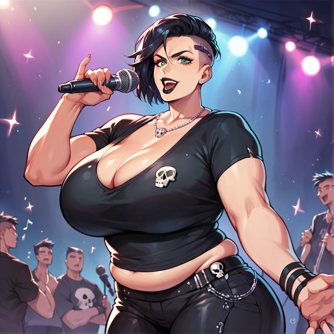 Rosie - The Hard Rock Vocalist - AI Character
